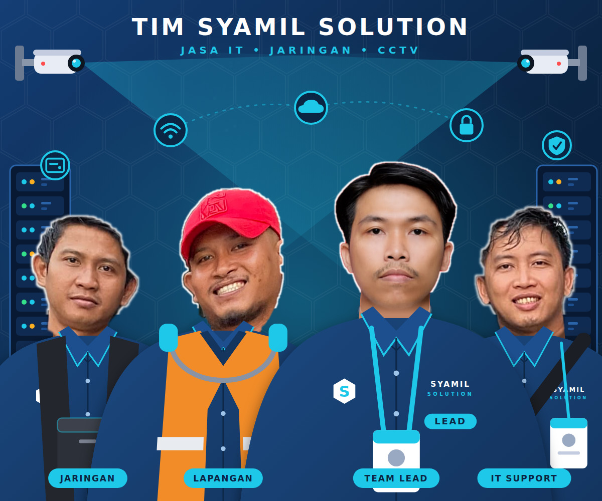 Tim Teknisi Syamil Solution Subang Karawang